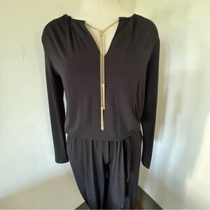 Chic Michael Kors Black Jumpsuit Size: P
